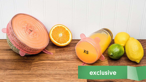 Tomorrow’s Kitchen Silicone Stretch Lids 12-Pack | $14 | Amazon | Promo code 20OFFKINJA